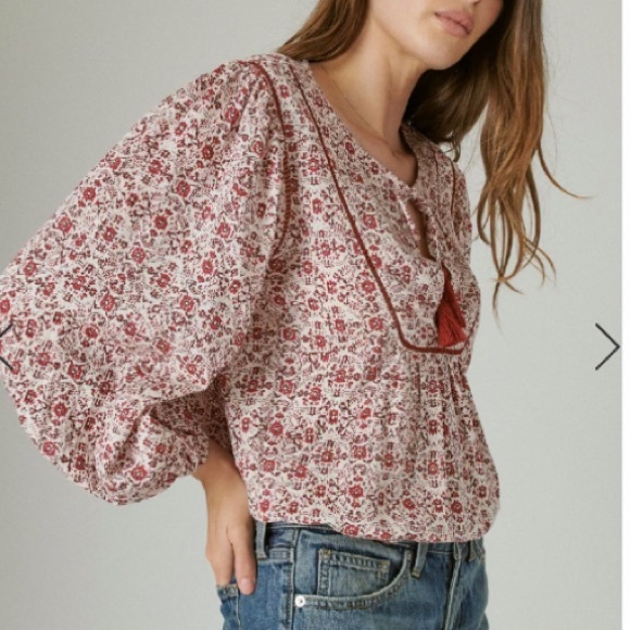 LUCKY BRAND TOP 💋NWOT - Picture 2 of 8